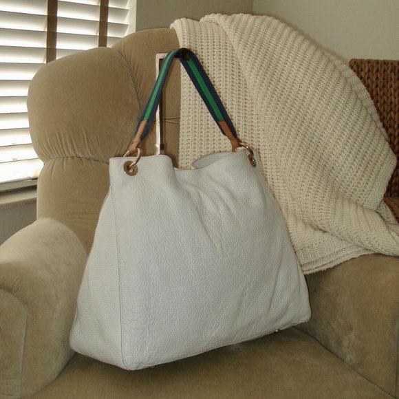 Mark & Graham Bags Auth Mark Graham Pebbled Leather Slouchy Shopper